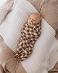 Bamboo Swaddle | Groovy Gingham