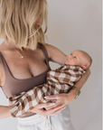 Bamboo Swaddle | Groovy Gingham