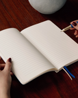 Daily Notes A5 Softcover Lined Notebook - Pu Leather