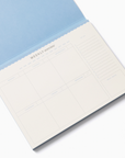 Floral Checkerboard Undated Weekly Desk Planner