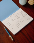 Floral Checkerboard Undated Weekly Desk Planner