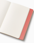 Pink Waves Stepped A5 Softcover Lined Notebook