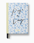 Scripted Floral Undated Page A Day A5 Softcover Planner