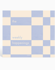 Weekly Happenings Undated List Pad