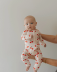 Bamboo Zip Pajamas | Cherry Orchard