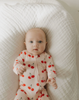 Bamboo Zip Pajamas | Cherry Orchard