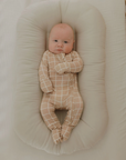 Bamboo Zip Pajamas | Grid