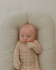 Bamboo Zip Pajamas | Grid