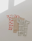 Bamboo Zip Shortie | Grid