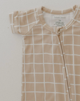 Bamboo Zip Shortie | Grid