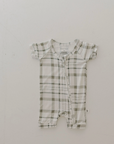 Bamboo Zip Shortie | Picnic Plaid