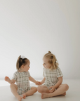 Bamboo Zip Shortie | Picnic Plaid