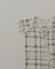 Bamboo Zip Shortie | Picnic Plaid