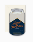Birthday Brew Die-Cut Greeting Card
