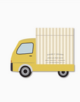 Birthday Truck Die-Cut Folded Greeting Card
