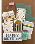 Birthday Truck Die-Cut Folded Greeting Card