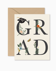 Grad Floral Greeting Card