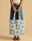 The Dream Terry Tote Bag - Lagoon