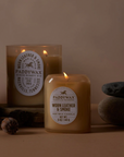 Vista 5 oz Candle - Worn Leather & Smoke