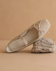 The London Beige | Ballet Pointe Flat | BEIGE