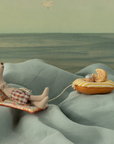 Beach mouse with air mattress, Dad - Flower