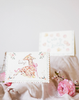Baby Giraffe - Scalloped Edge Card