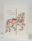Enchanted Carousel - Daughter Card
