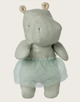 Safari friends, Hippo w. skirt, Small - Mint