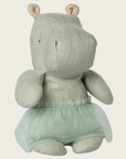 Safari friends, Hippo w. skirt, Small - Mint