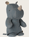Safari friends, Rhino, Small - Blue/Sand