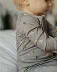 Barnyard Zip Bamboo Romper