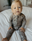 Barnyard Zip Bamboo Romper