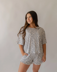 Vintage Floral | Adult Women's Bamboo Short Set