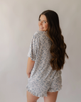 Vintage Floral | Adult Women's Bamboo Short Set