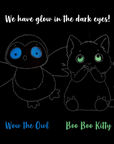 Halloween Boo Boo Kitty Cat - Glows in the Dark!