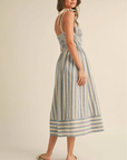 Striped Chelsea Tie Dress
