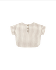 Woven Boxy Top || Cedar Check, Quincy Mae