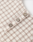 Woven Boxy Top || Cedar Check, Quincy Mae