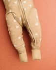 Boho Bird Bamboo Zip Romper