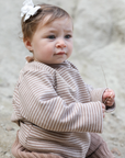 Long Sleeve Striped Shirt - Driftwood