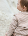 Long Sleeve Striped Shirt - Driftwood