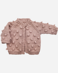 Popcorn Cardigan, Blush Kids
