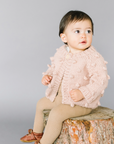 Popcorn Cardigan, Blush Kids