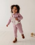 Mauve Utility Jumper Kids