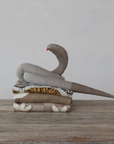 Cotton Knit Baby Blanket w/ Ducklings
