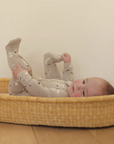 Bamboo Zip Footie || Skeletons, Quincy Mae