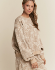 Floral Knit Casual Set