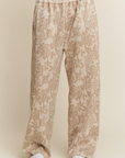 Floral Knit Casual Set