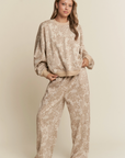 Floral Knit Casual Set