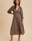 Floral Button Down Maxi Dress